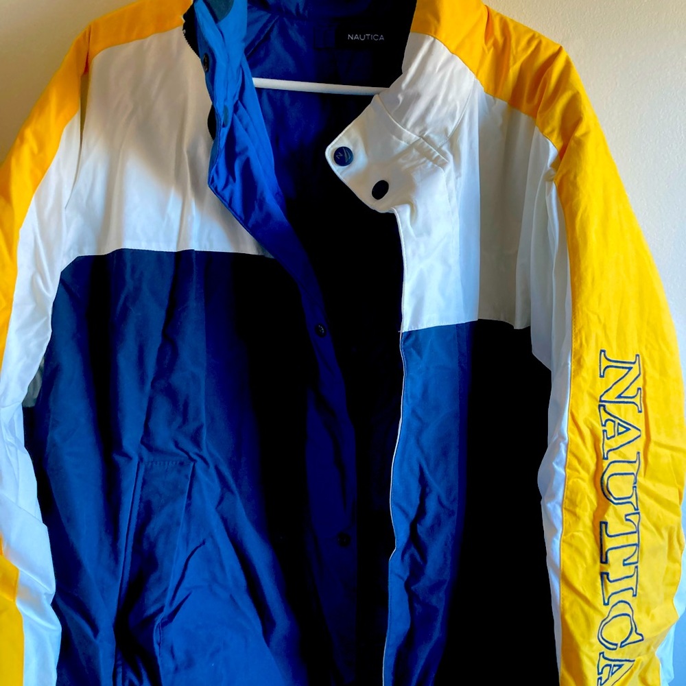 Mens nautica reversible winter coat